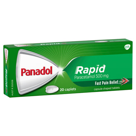 Panadol Rapid 500mg 20 caplets