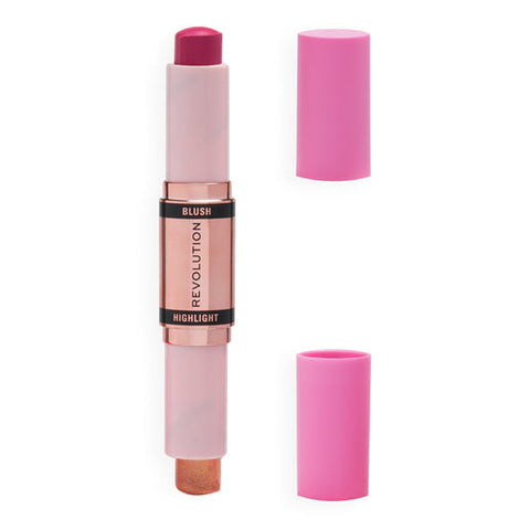 Revolution Blush & Highlight Stick Champagne Shine 8.6g