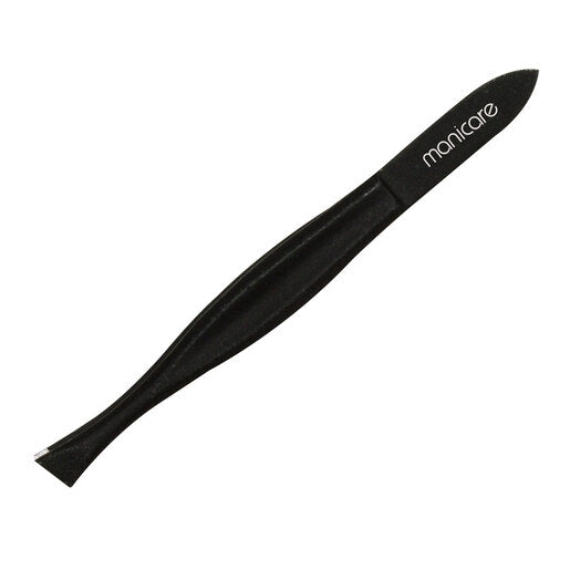 Manicare Tweezers Slant Black 1 ea