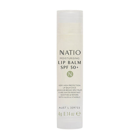 Natio Moisturising Lip Balm SPF 50+ 4 g