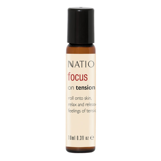 Natio Focus On Tension Pure Essential Oil Blend Roll-On 10 ml