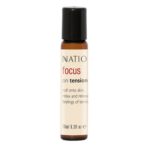 Natio Focus On Tension Pure Essential Oil Blend Roll-On 10 ml