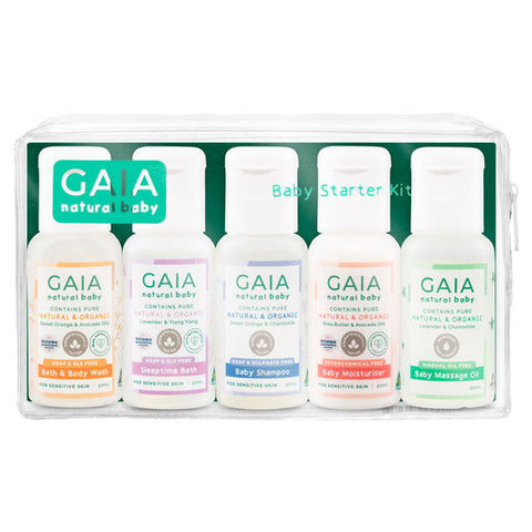 GAIA Natural Baby Starter Kit 5 piece