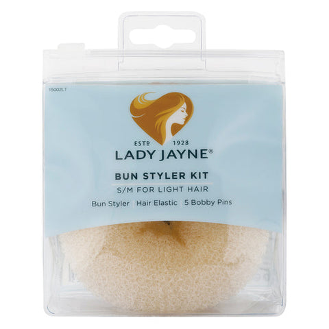 Lady Jayne Bun Styl'r Kit Small to Medium, Light 1 kit