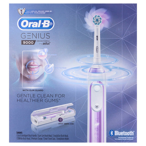 Oral-B Genius 9000 Orchid Electric Toothbrush Purple 1 ea