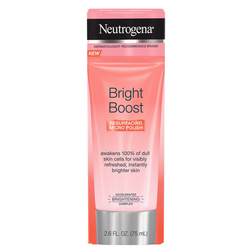 Neutrogena® Bright Boost™ Resurfacing Micro Face Polish with Glycolic and Mandelic AHAs 75 ml