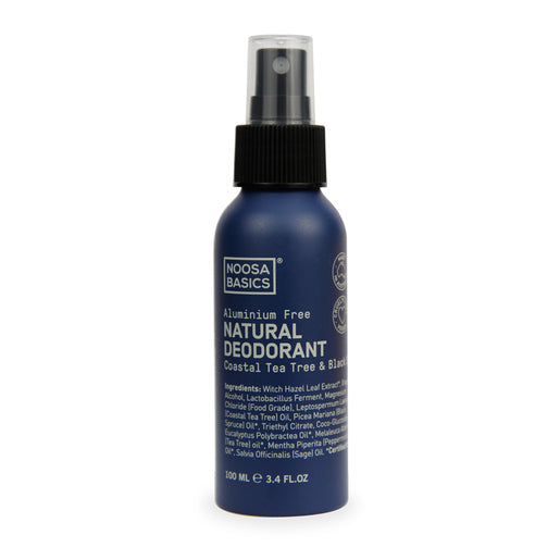 NOOSA BASICS Natural Deodorant Spray - Coastal Tea Tree & Black Spruce 100 ml