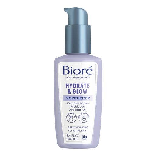 Biore Hydrate & Glow Moisturiser 100 ml