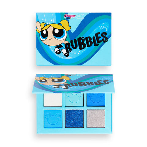 REVOLUTION XX x Powerpuff Girls Bubbles Power Shadow Palette 1 ea
