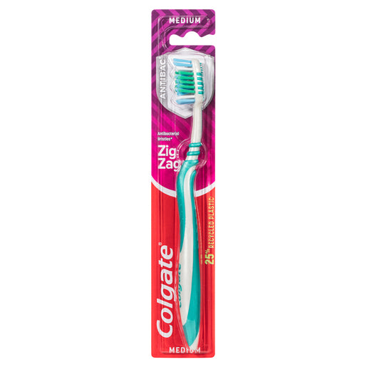 Colgate ZigZag Adult Toothbrush Soft Medium 1 ea