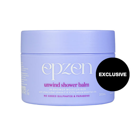 EpZen Unwind Shower Balm Nourishing In-Shower Moisturiser 200 ml