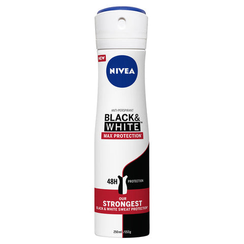 NIVEA Aero Black & White Max Protection Deodorant 250 ml