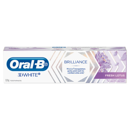 Oral-B 3D White Brilliance Fresh Lotus Toothpaste 120 g