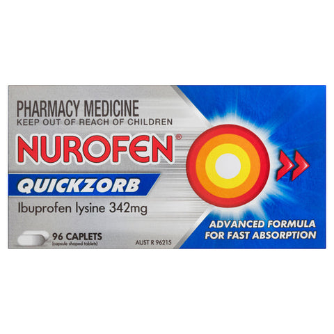 Nurofen Quickzorb 96 caplets