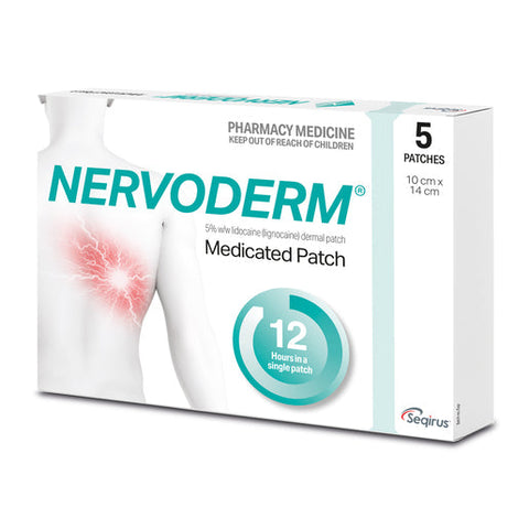 NERVODERM Medicated Patch 5 pack
