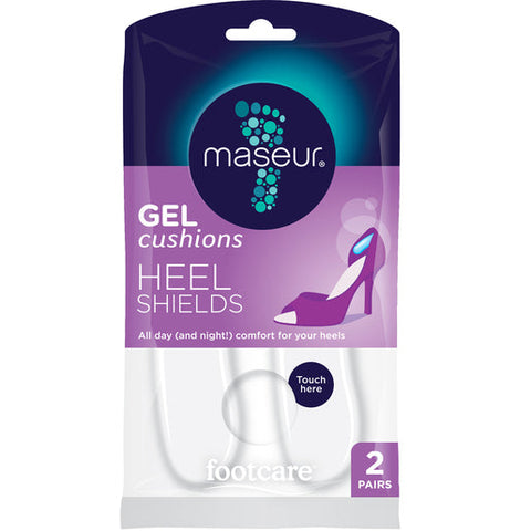 Footcare Gel Heel Shields 2 pairs