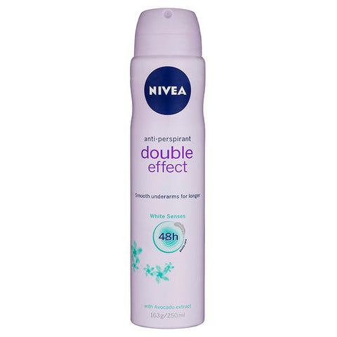 NIVEA Anti-Perspirant Double Effect White Senses 250 ml