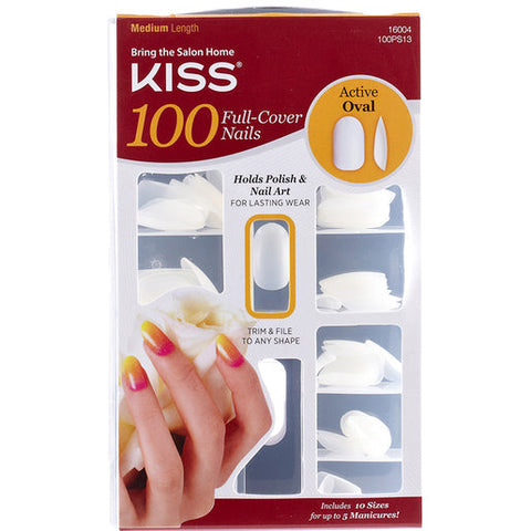 Kiss 100 Nails - Active Oval 1 kit