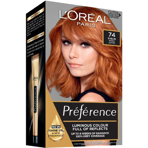 L'Oréal Paris Préférence 74 Dublin Mango Copper 1 pack