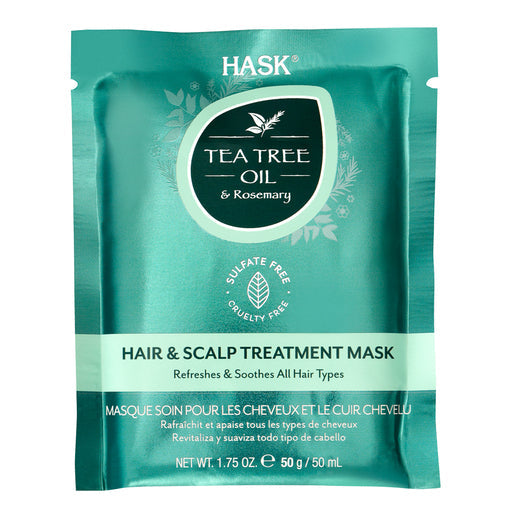 HASK Tea Tree Oil & Rosemary Hair & Scalp Treatment Mask 50 g