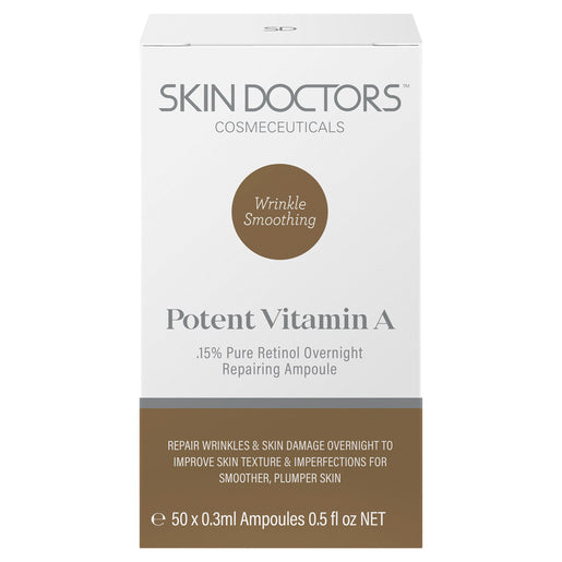 Skin Doctors Potent Vitamin A Ampoules 0.3ml 50 pack