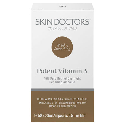 Skin Doctors Potent Vitamin A Ampoules 0.3ml 50 pack