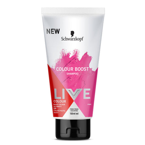 Schwarzkopf Colour Boost Shampoo Pink 150 ml