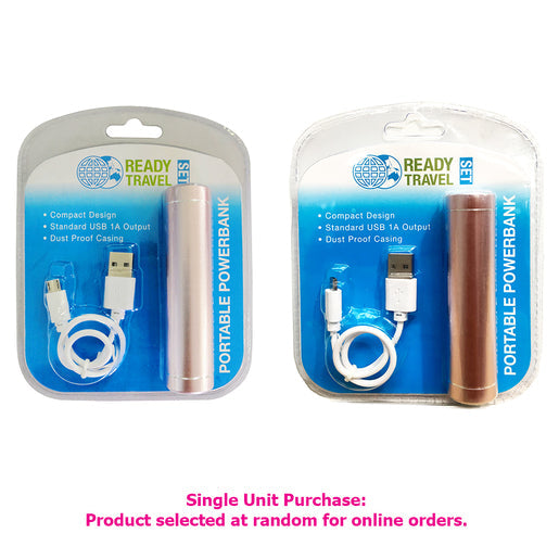 Ready Set Travel Portable Powerbank 2600mAh 1 ea