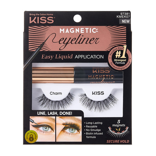 Kiss Magnetic Lash Liner Kit Charm 1 kit