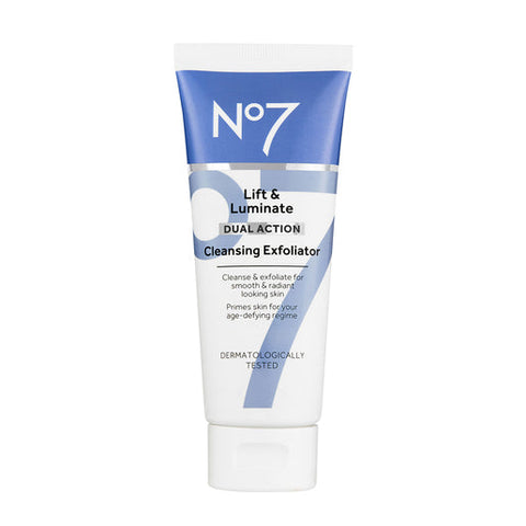 No7 Lift & Luminate Dual Action Cleansing Exfoliator 100 ml