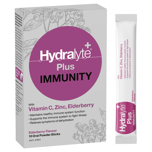 Humalyte Hydralyte Plus Immunity Powder Sticks 10 pack – OzChemist Australia