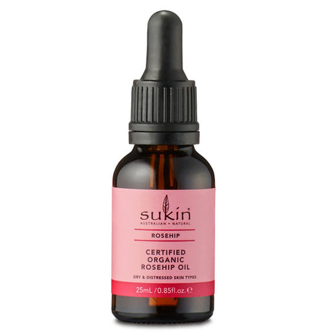 Sukin Certified Organic Rose Hip Oil 25 ml