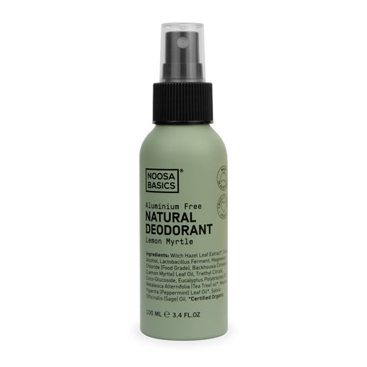 NOOSA BASICS Natural Deodorant Spray - Lemon Myrtle 100 ml