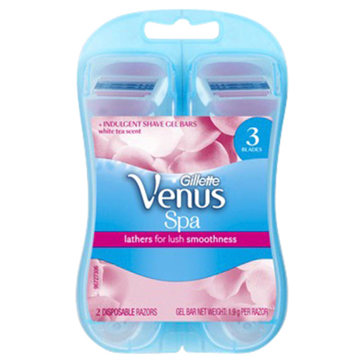 Gillette Venus ComfortGlide White Tea Disposable Razors 2 pack