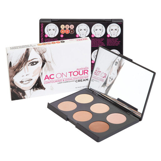 Australis AC On Tour Cream Contouring & Highlighting Light 21 g