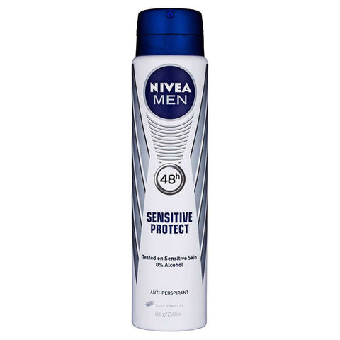 NIVEA Men Antiperspirant Deodorant Sensitive Protect 250 ml