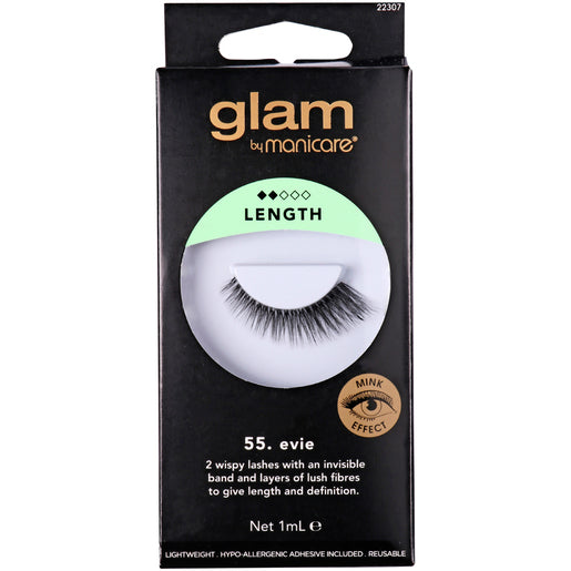 Glam by Manicare 55. Evie Mink Effect Lashes 1 pair