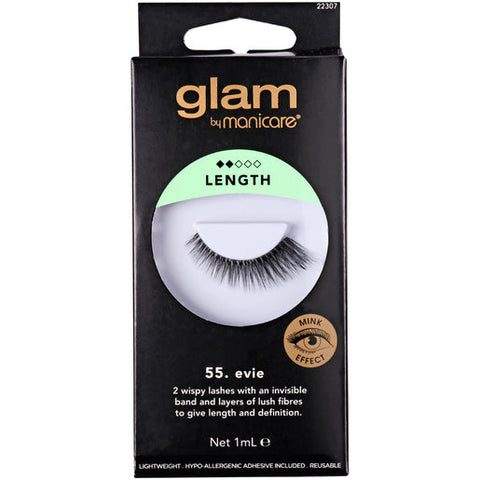 Glam by Manicare 55. Evie Mink Effect Lashes 1 pair