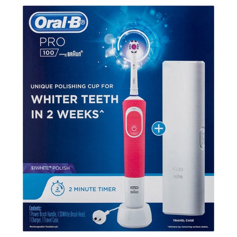 Oral-B PRO 100 Whitening Power Toothbrush 1 ea