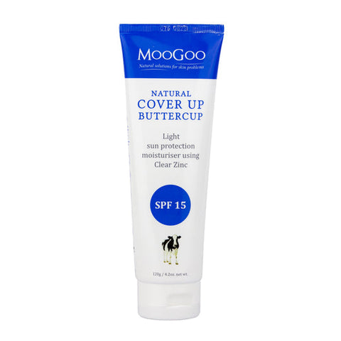 MOOGOO Cover Up Buttercup SPF 15 Natural Moisturiser 120 g