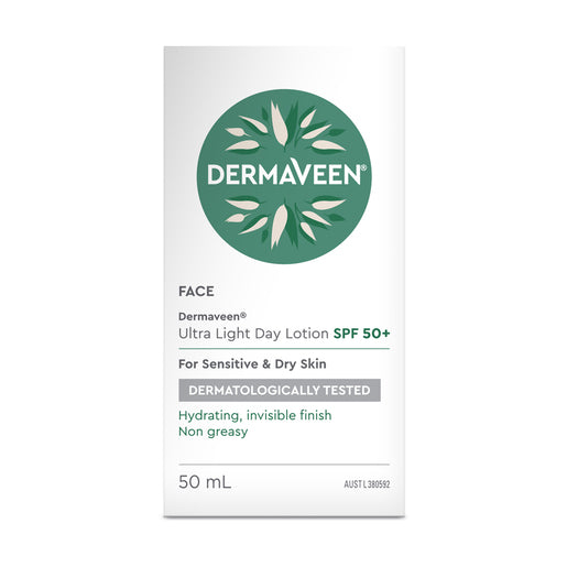 DermaVeen Ultra Light Day Lotion SPF 50+ 50 ml