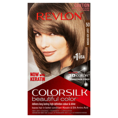 Revlon Colorsilk 50 Light Ash Brown 130 ml
