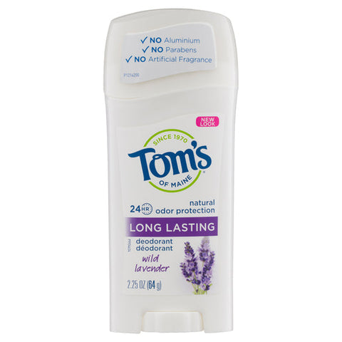 Tom's of Maine No Aluminium Women's Deodorant Wild Lavender Stick 64 g