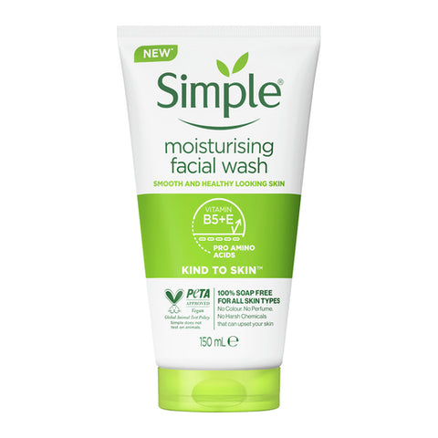 Simple Kind To Skin Moisturising Facial Wash 150 ml