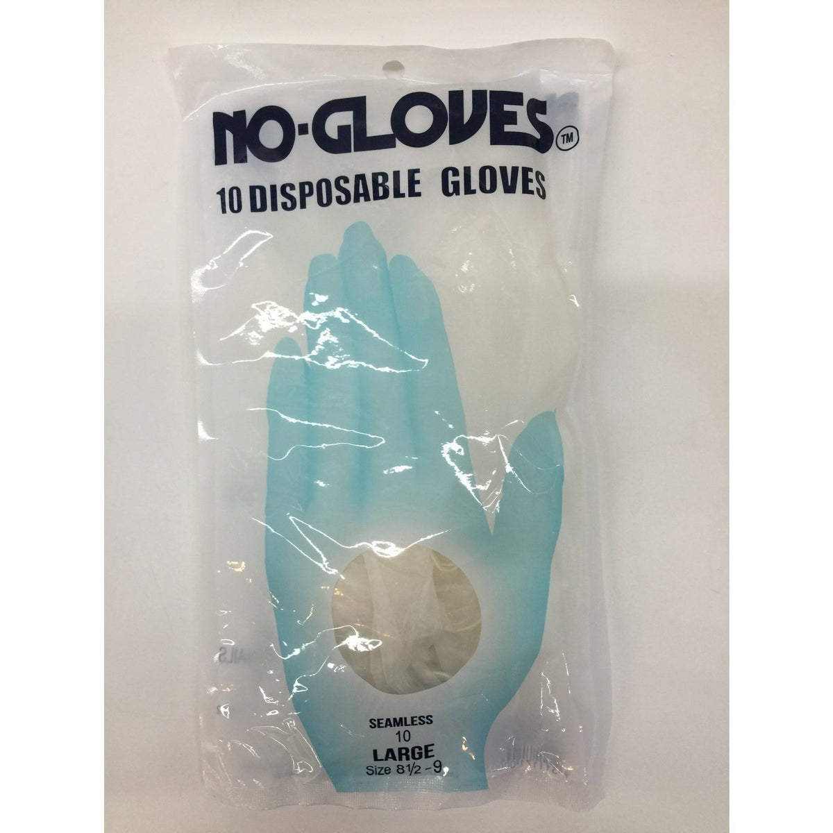 NO GLOVES VINYL Large 10PK