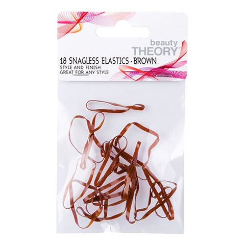 Beauty Theory Elastic Band Elastic Singles Brown 18PK