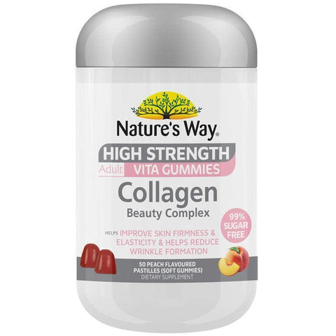 Nature's Way Adult Vita Gummies Sugar Free High Strength Collagen 50 Gummies