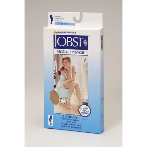 JOBST ULTRA SHEER WAIST HIGH 15-20 MEDIUM NATURAL