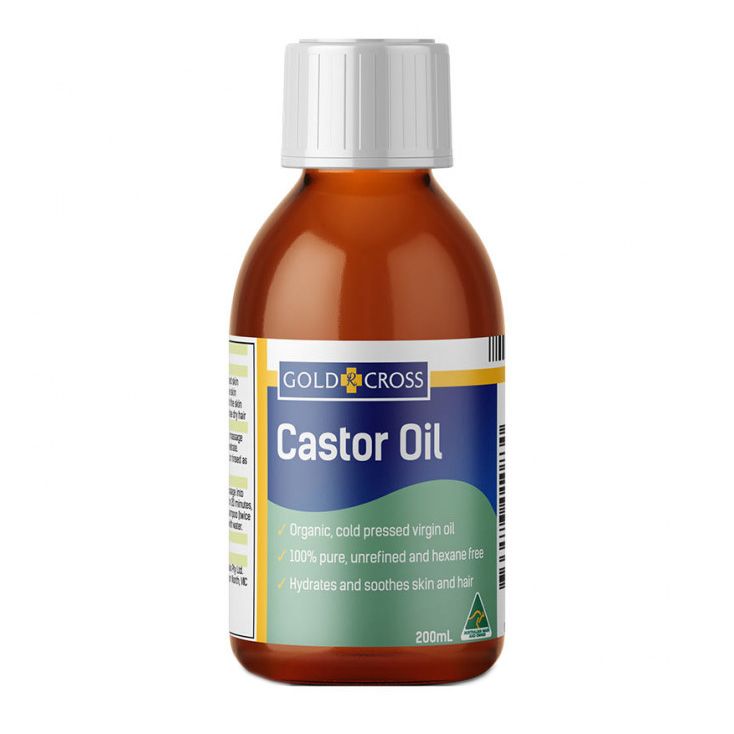 Gold Cross Castor Oil 200ml