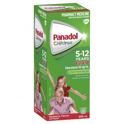 Panadol Children's Elixir 5-12 Years 200mL (S2)